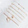 WILLOW - BRACELET FIL COULEUR BEIGE / CHAMPAGNE AU CHOIX (de 20€ à 113€)